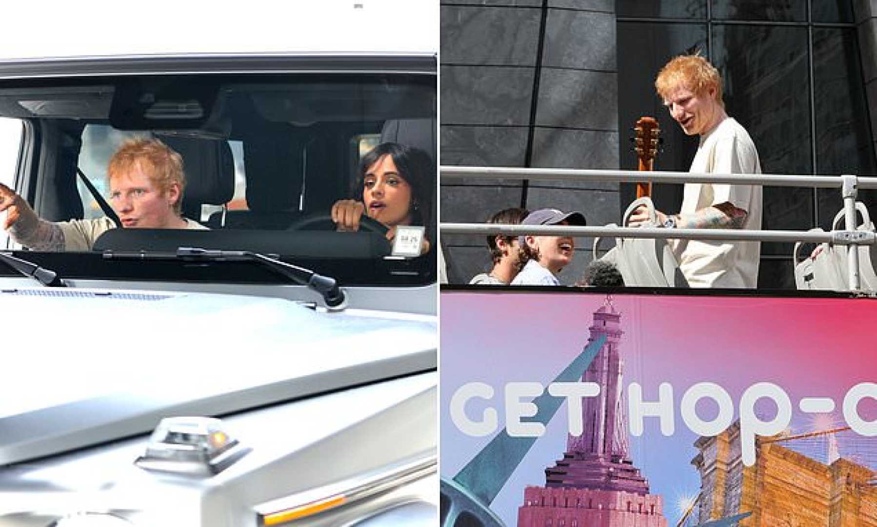 Camila Cabello Ed Sheeran New York