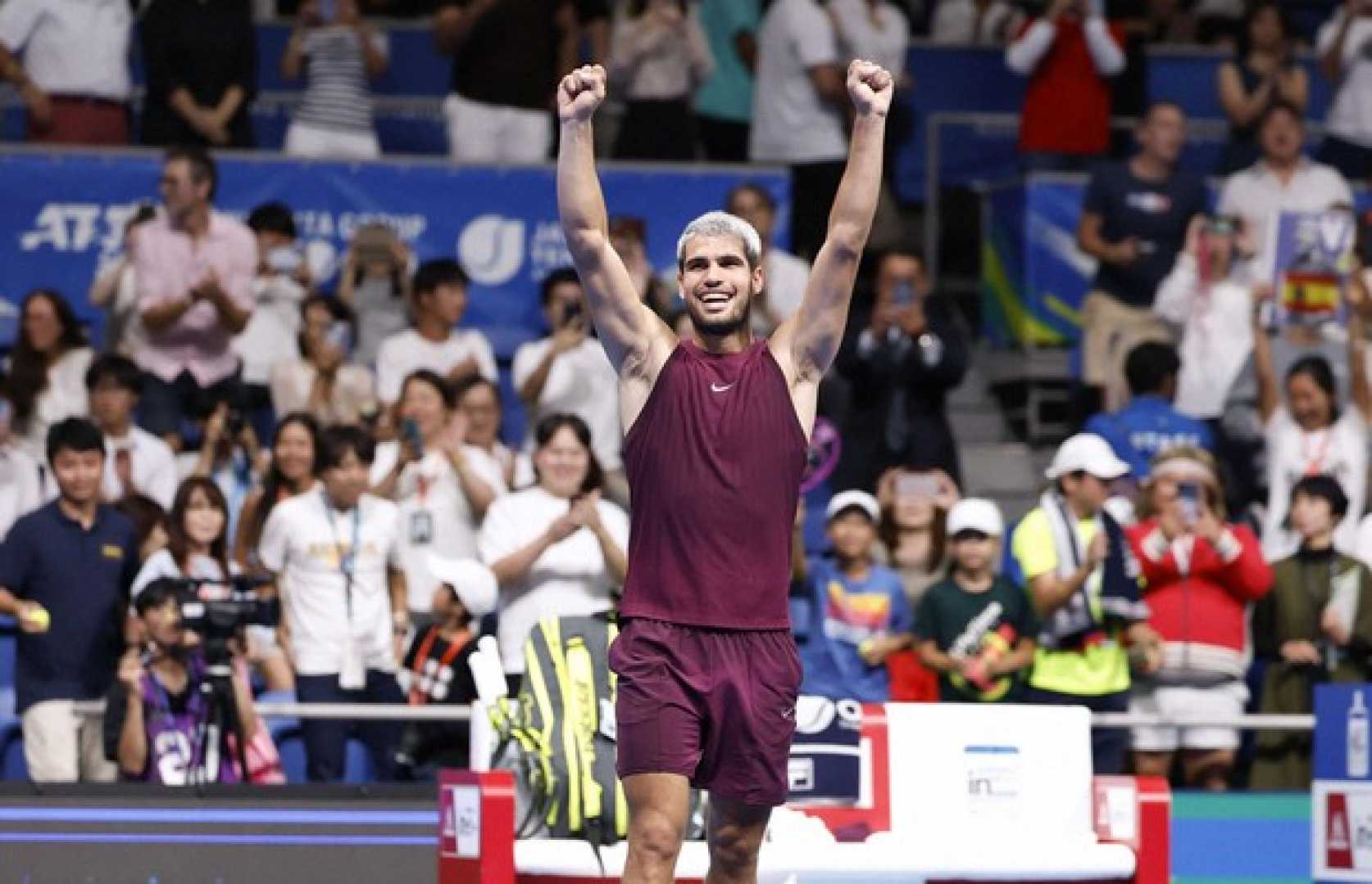 Carlos Alcaraz Japan Open Victory