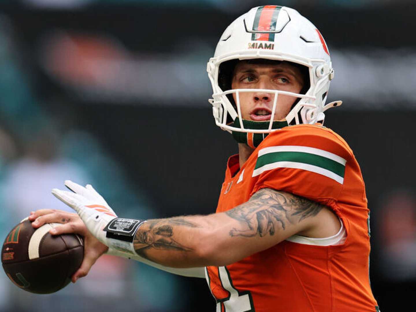 Carson Beck Miami Game