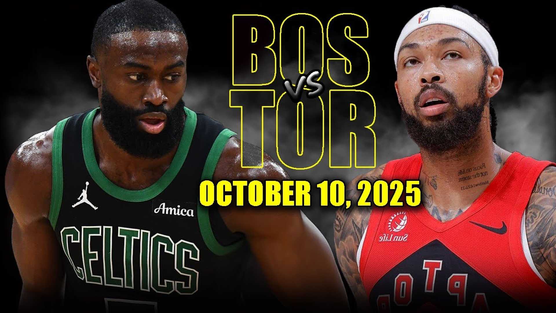 Celtics Vs Raptors Nba Preseason
