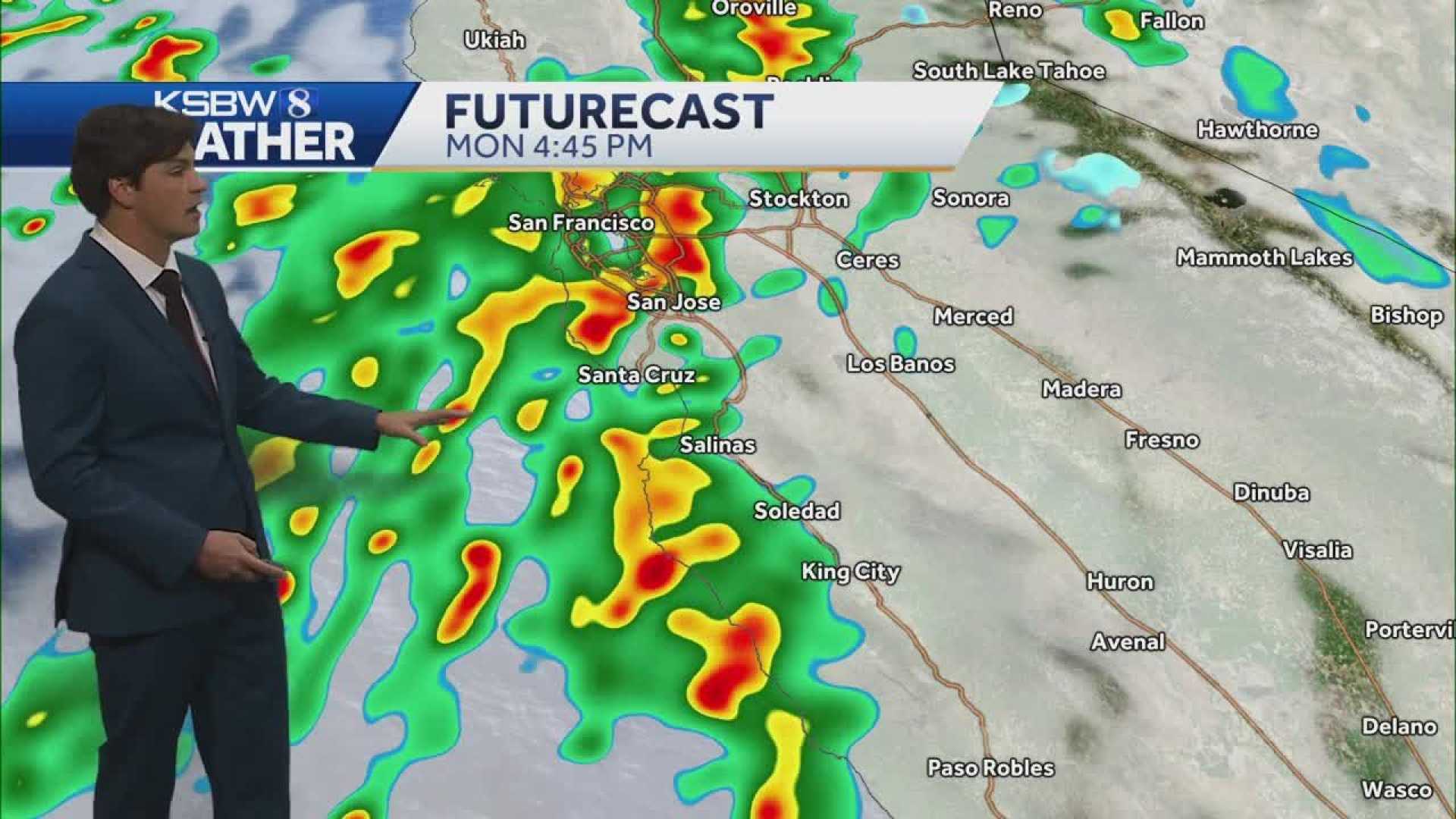 Central Coast Storm Weather Alert