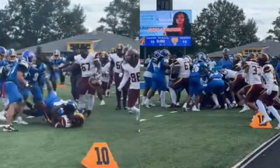 Central State University Football Game Brawl