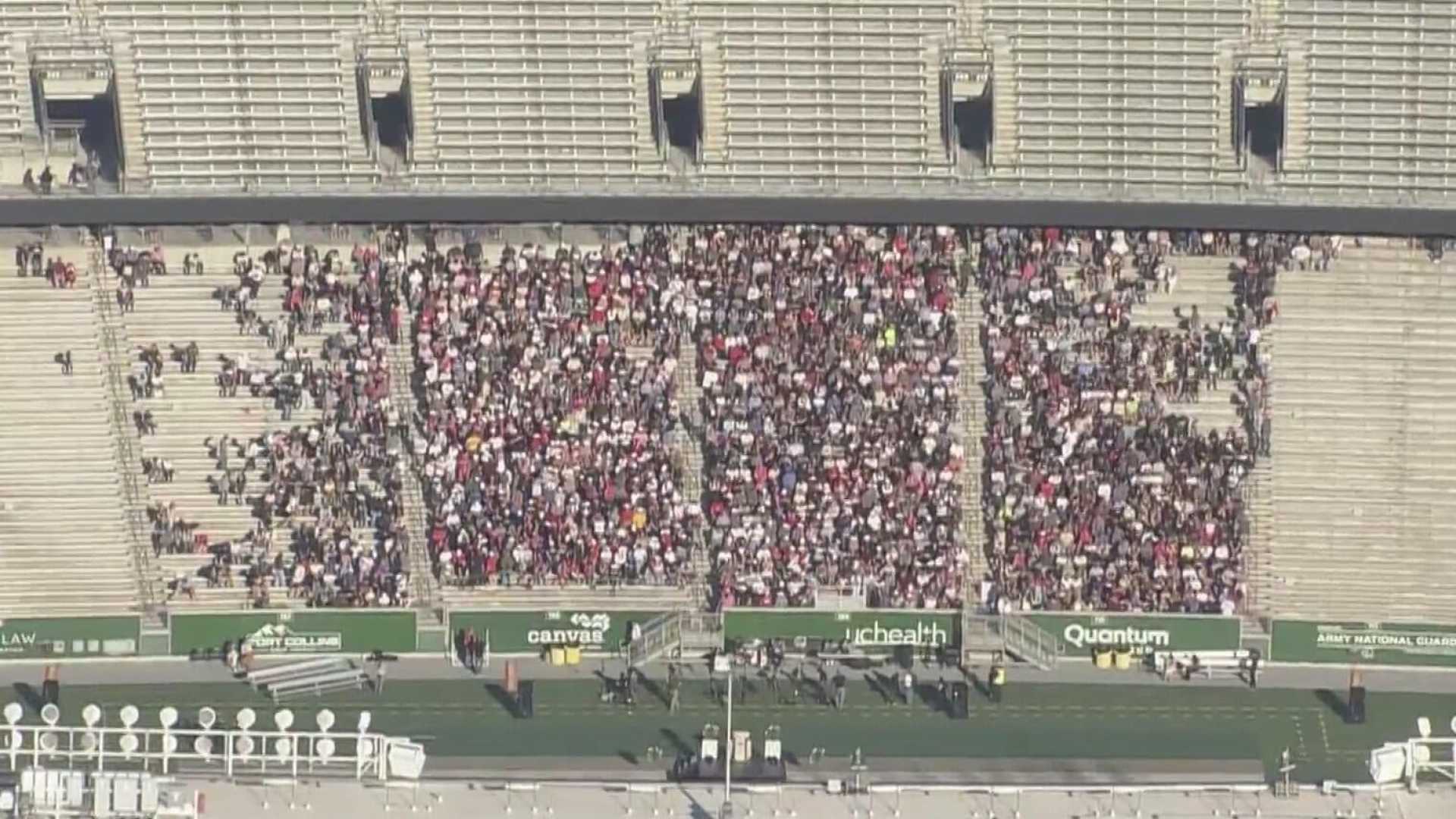 Charlie Kirk Vigil Colorado State University