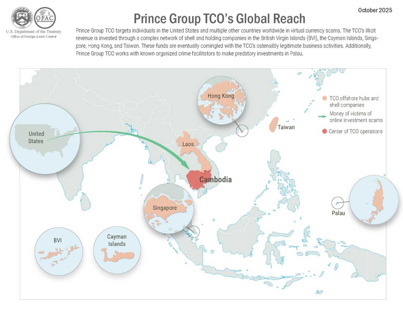 Chen Zhi Scam Network Southeast Asia