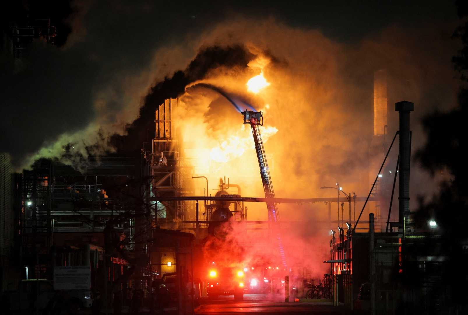 Chevron Refinery Fire El Segundo