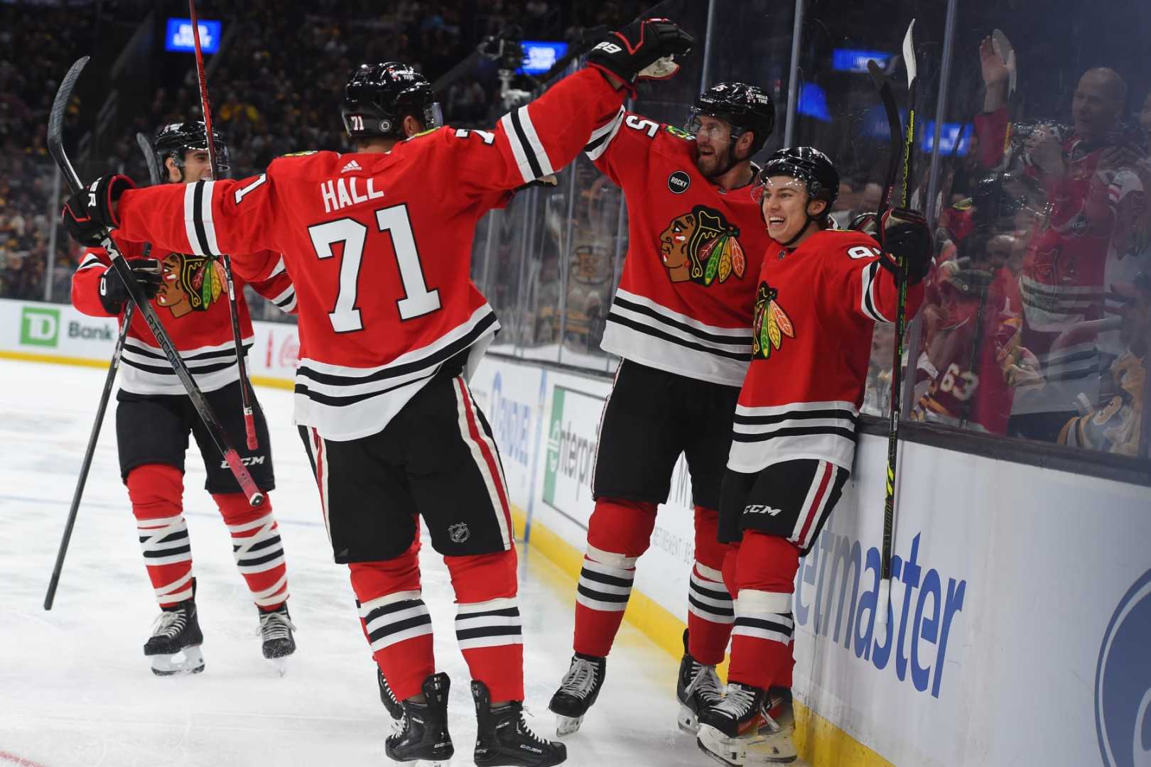 Chicago Blackhawks Bedard Nhl Season Opener