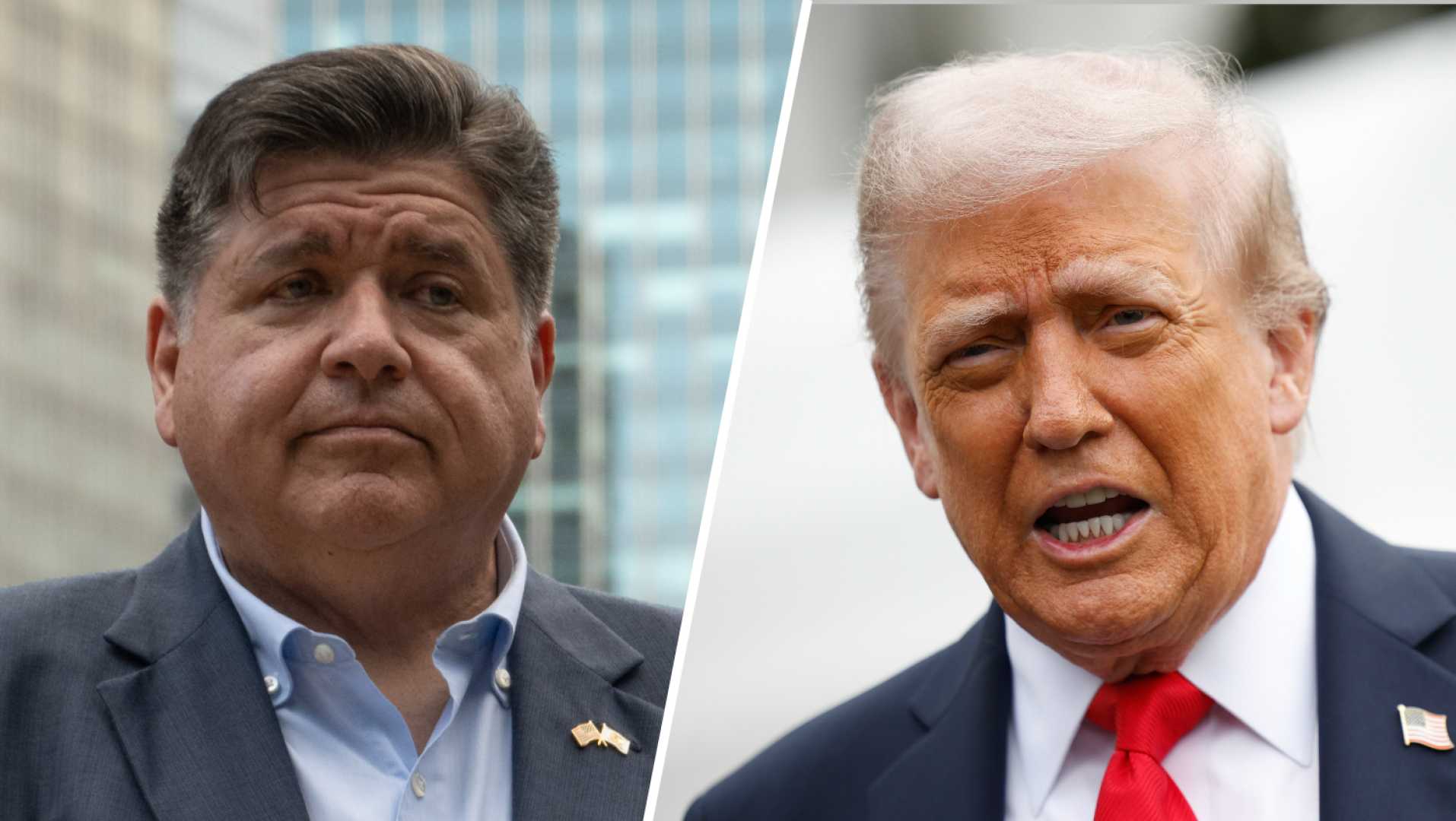 Chicago Marathon Trump Pritzker
