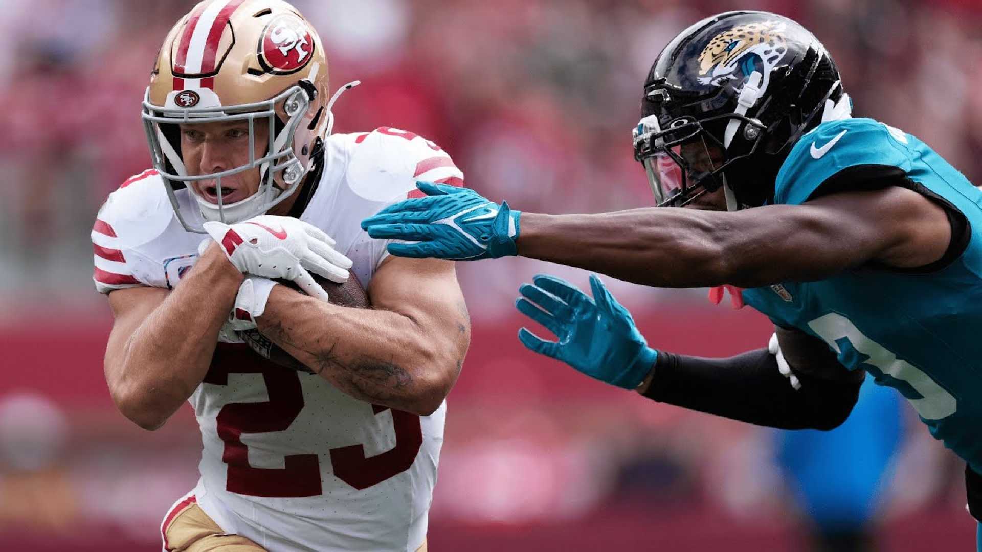 Christian Mccaffrey Nfl Jaguars Game