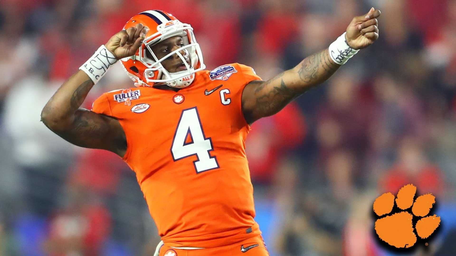 Clemson Football Touchdown Celebration