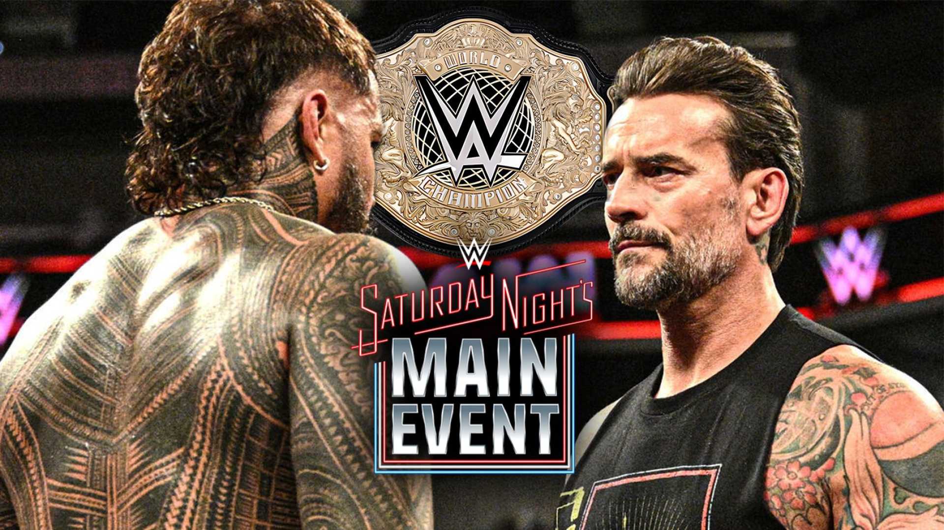 Cm Punk Jey Uso Wwe Championship