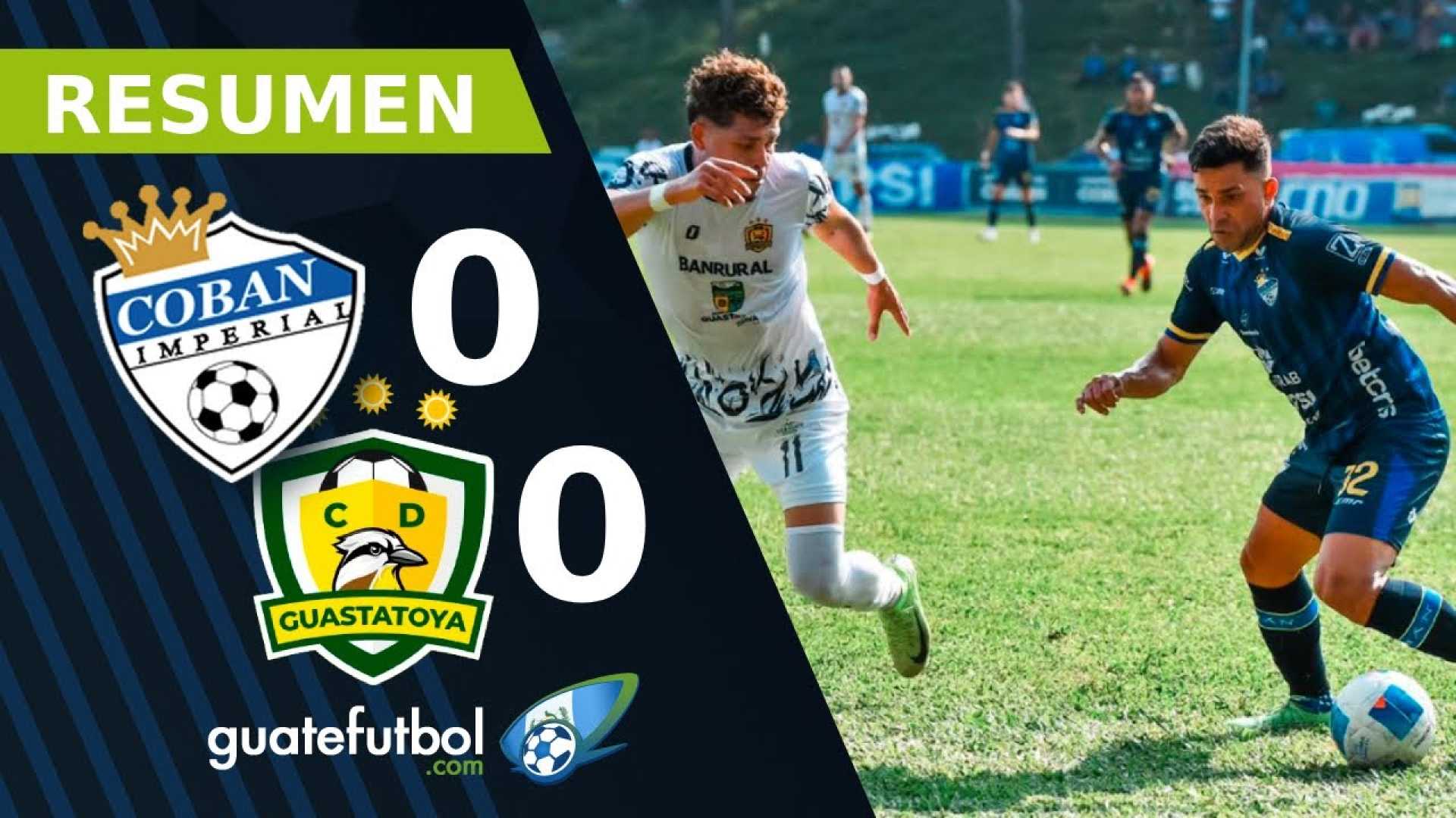 Cobán Imperial Vs Guastatoya Soccer Match