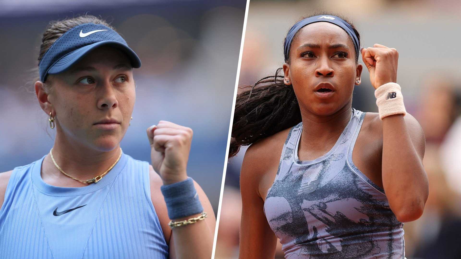 Coco Gauff Amanda Anisimova Tennis