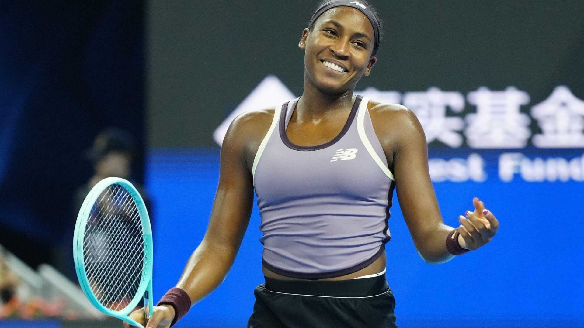 Coco Gauff China Open Tennis