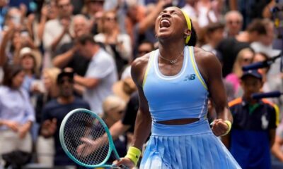 Coco Gauff Tennis Match