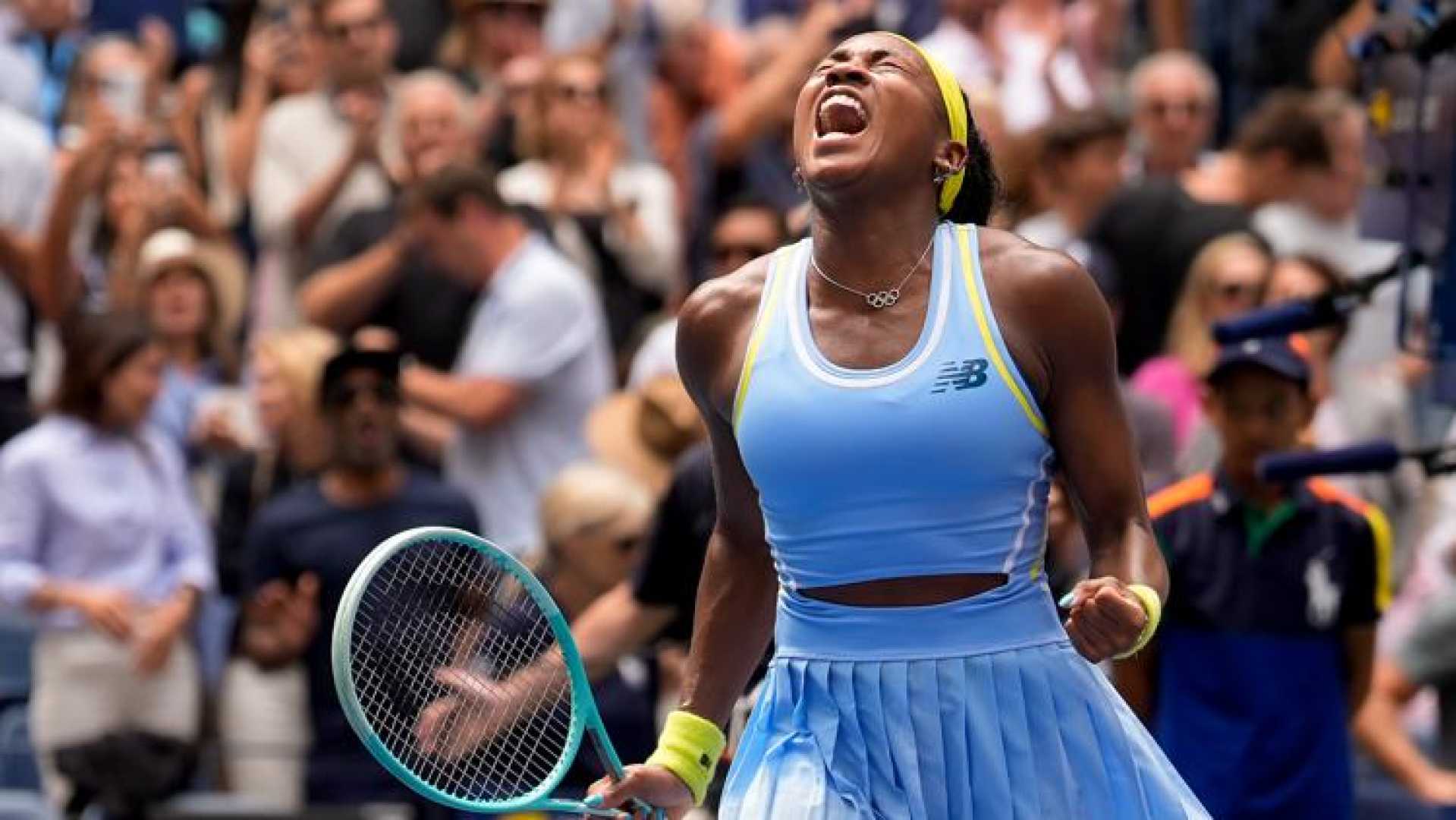 Coco Gauff Tennis Match