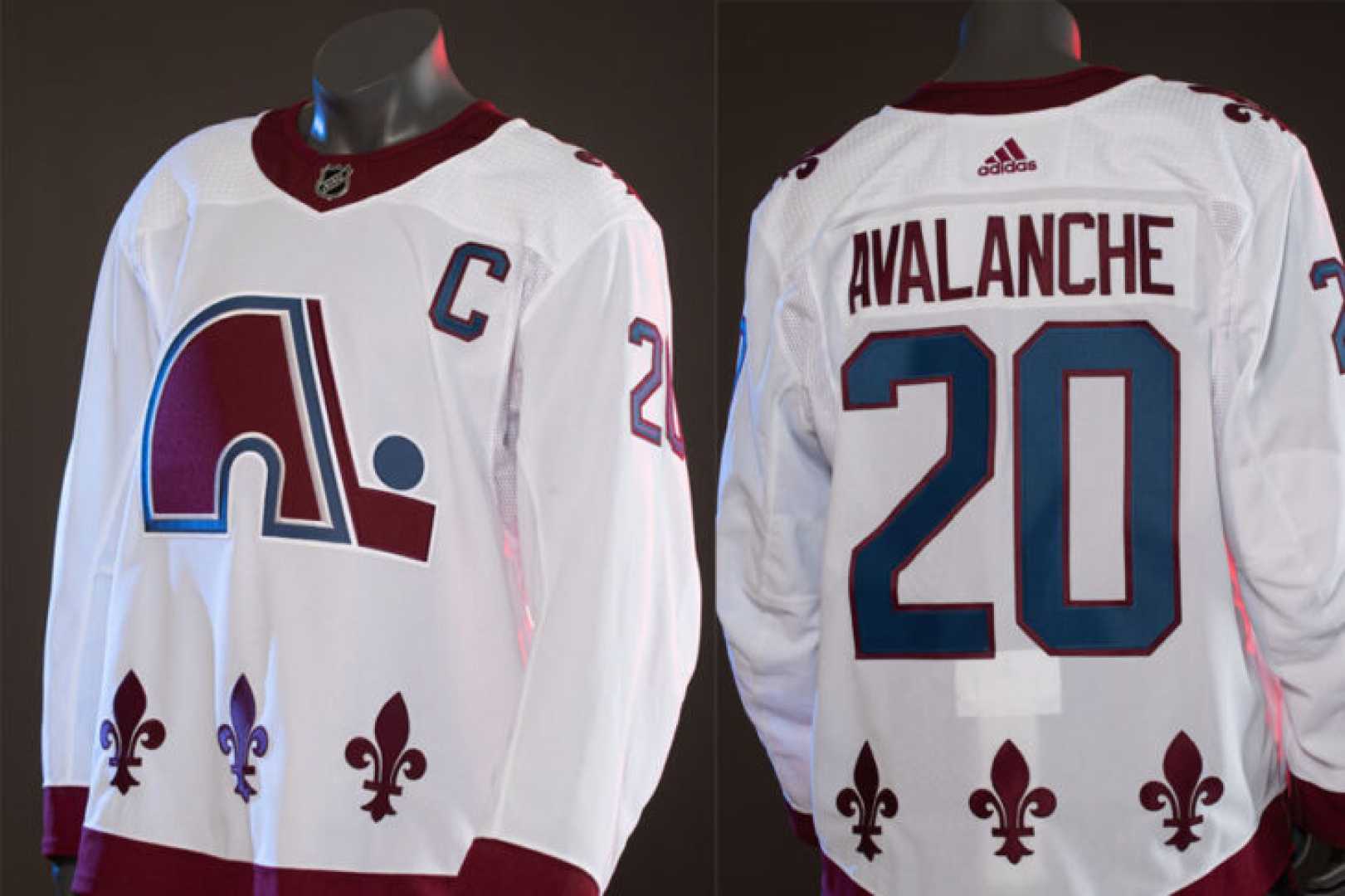 Colorado Avalanche Quebec Nordiques Jerseys