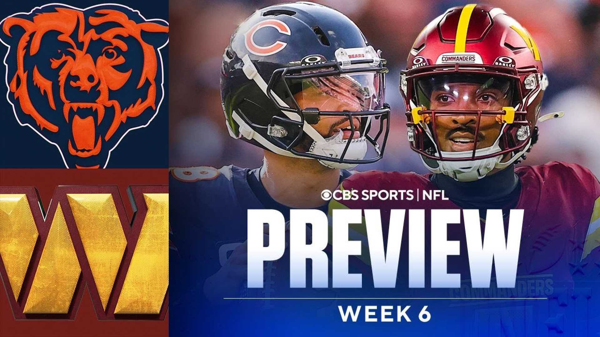 Commanders Bears Monday Night Football Preview