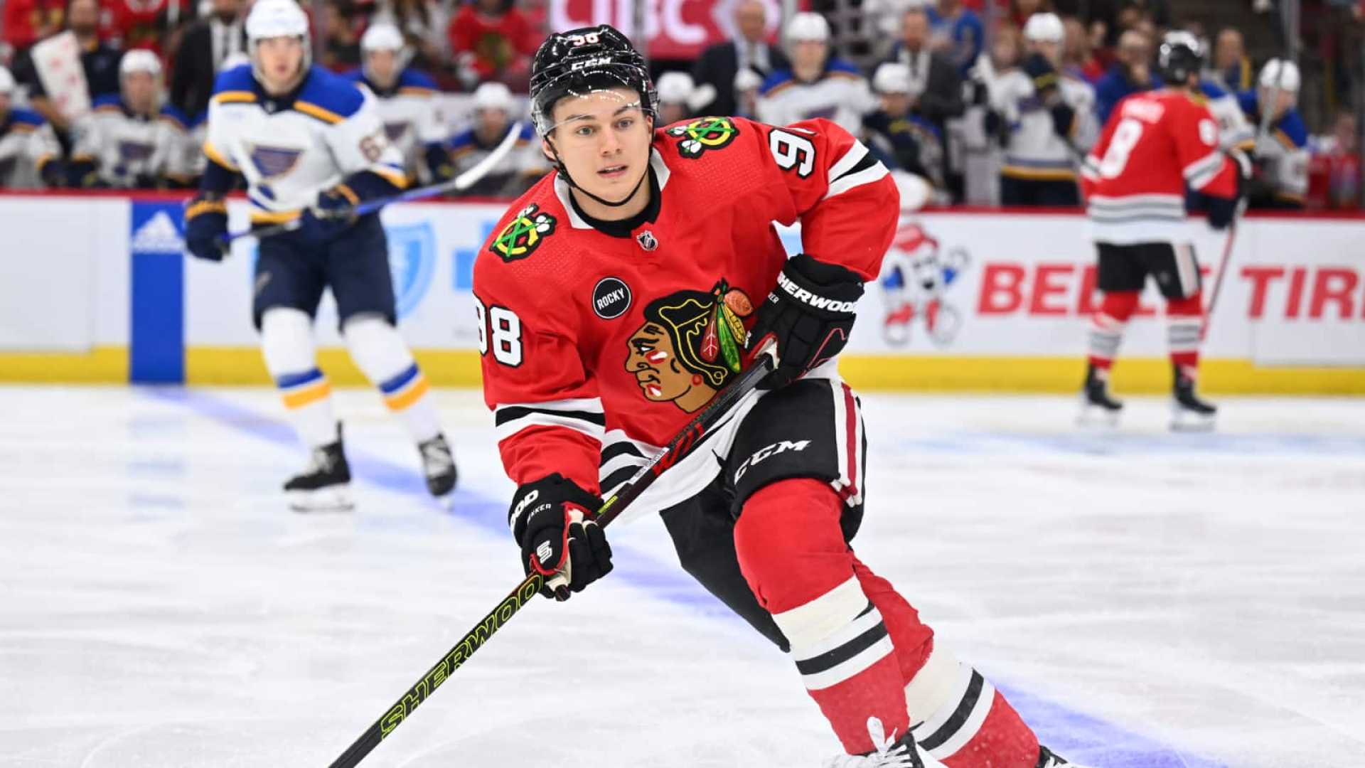 Connor Bedard Chicago Blackhawks Preseason