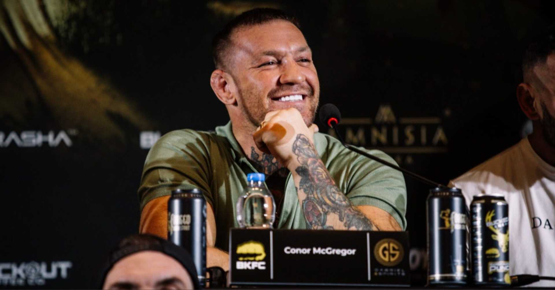 Conor Mcgregor Press Conference Comeback