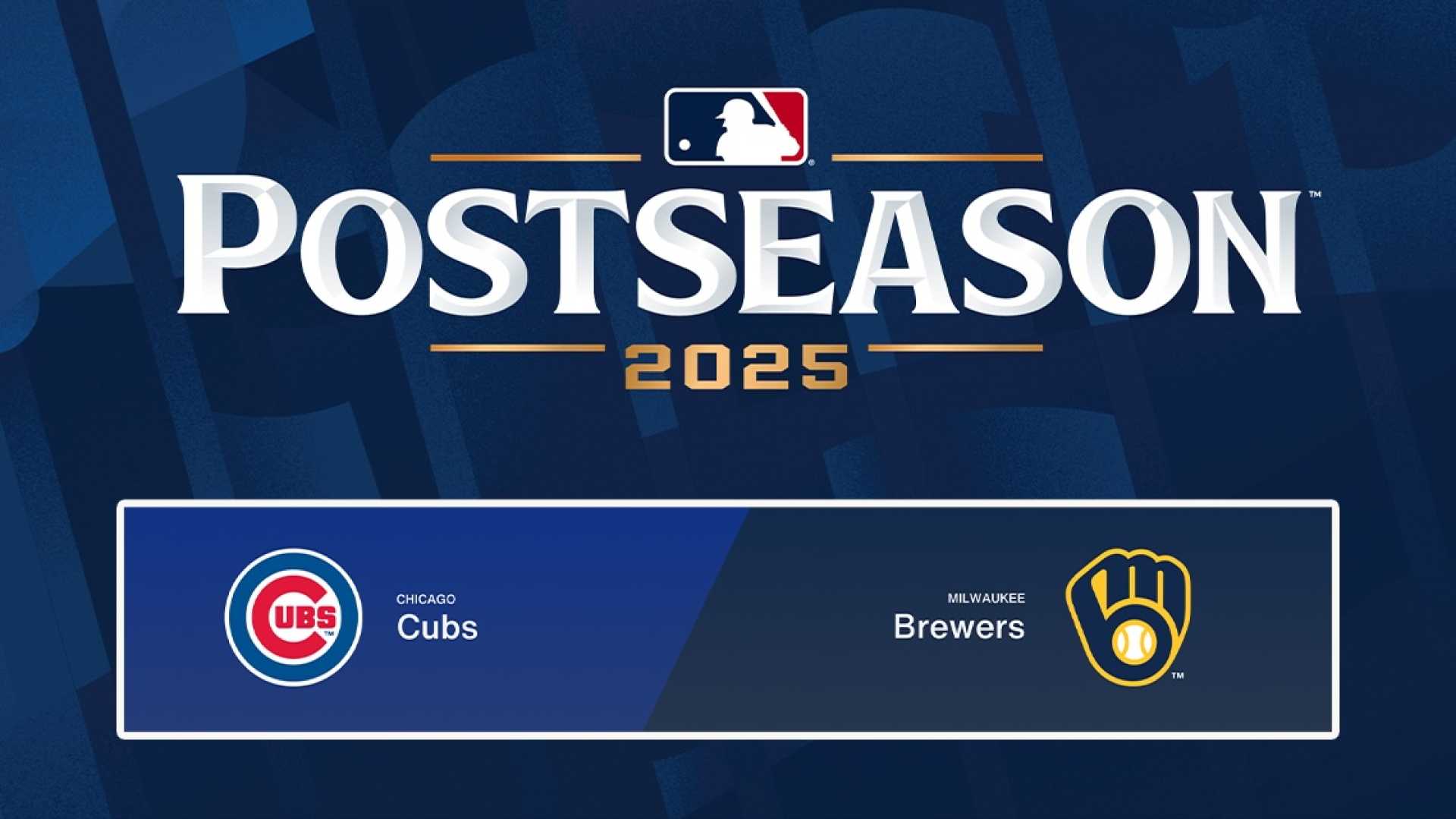 Cubs Brewers Mlb Playoffs 2025