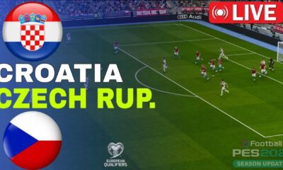 Czech Republic Vs Croatia Soccer Match