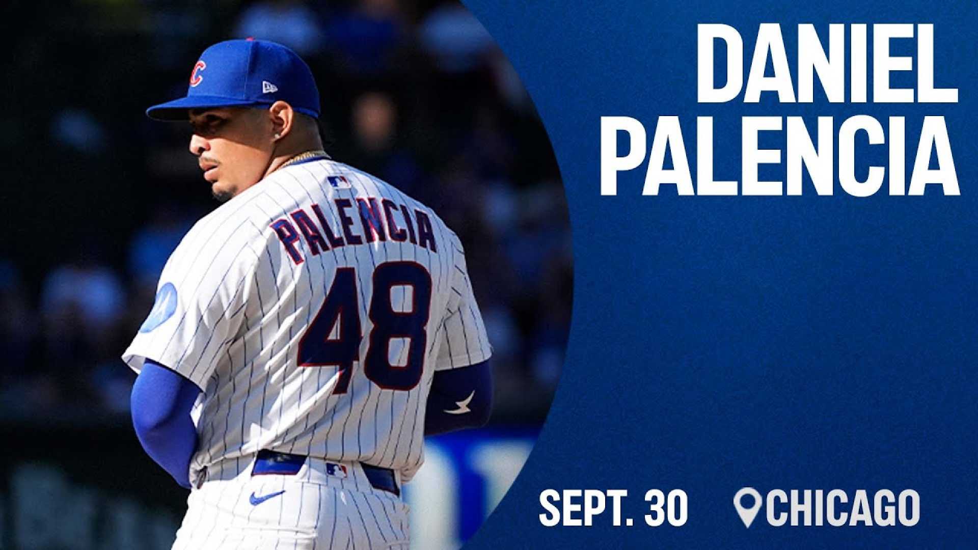 Daniel Palencia Chicago Cubs Playoff