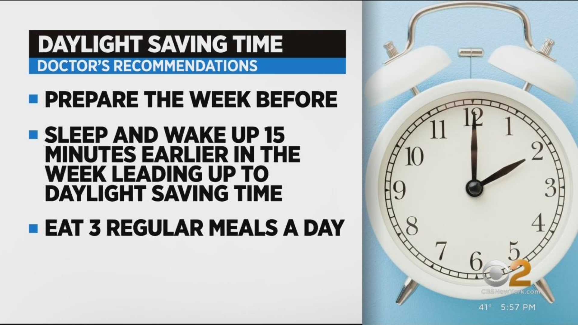 Daylight Saving Time Ending Preparation