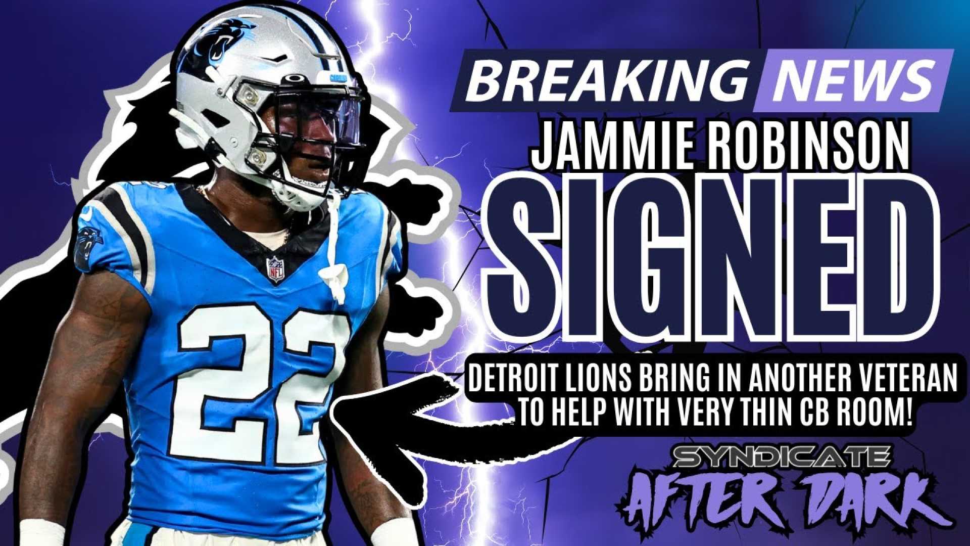 Detroit Lions Jammie Robinson Nfl