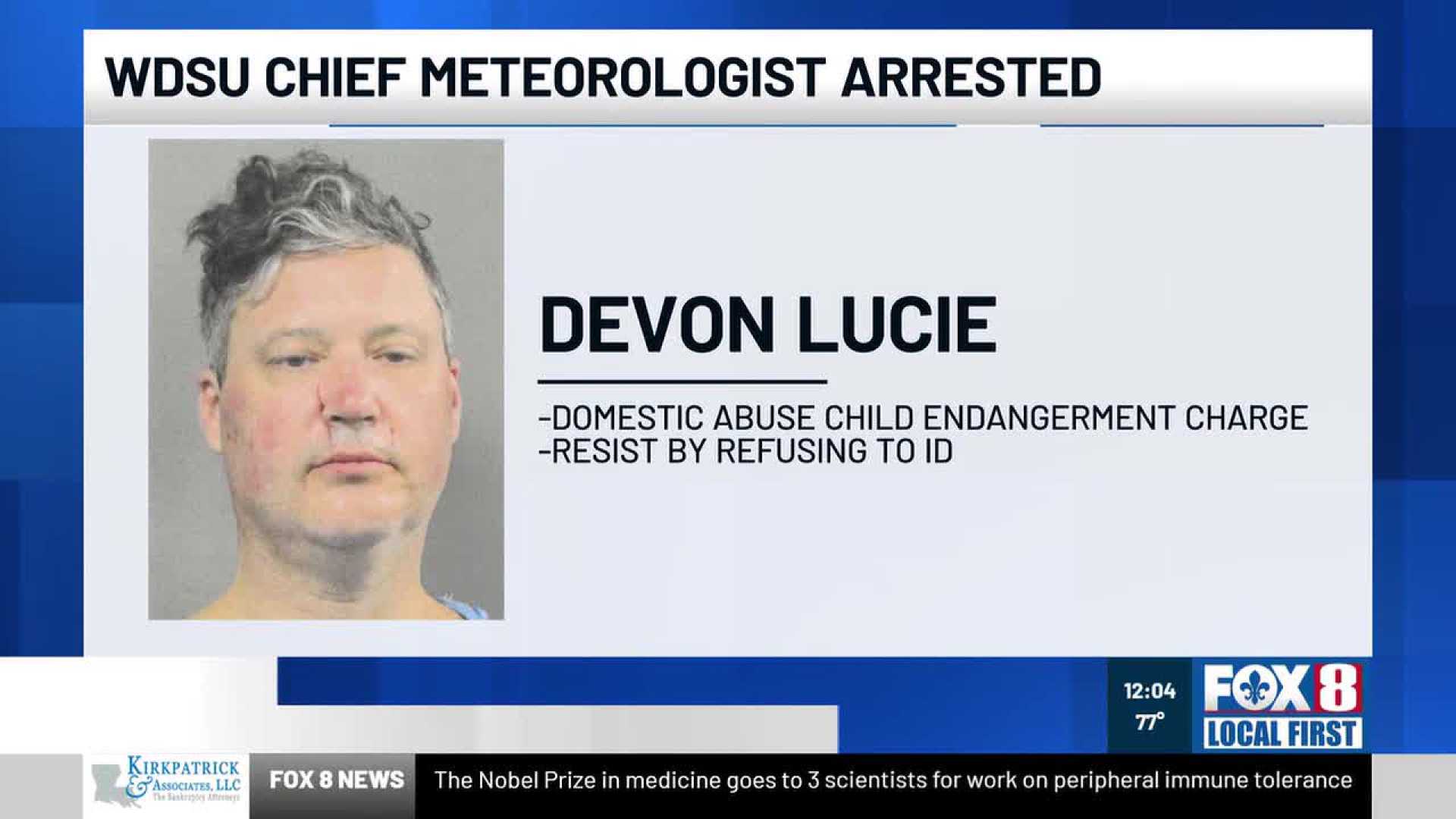 Devon Lucie Meteorologist Domestic Abuse