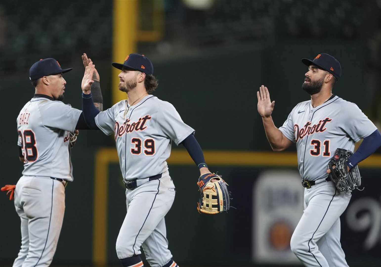Dillon Dingler And Javier Baez Baseball