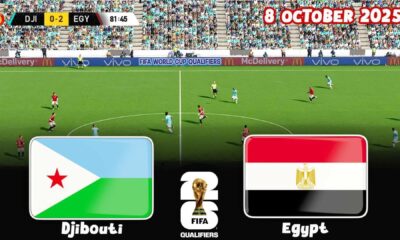 Djibouti Egypt World Cup Qualifier Match