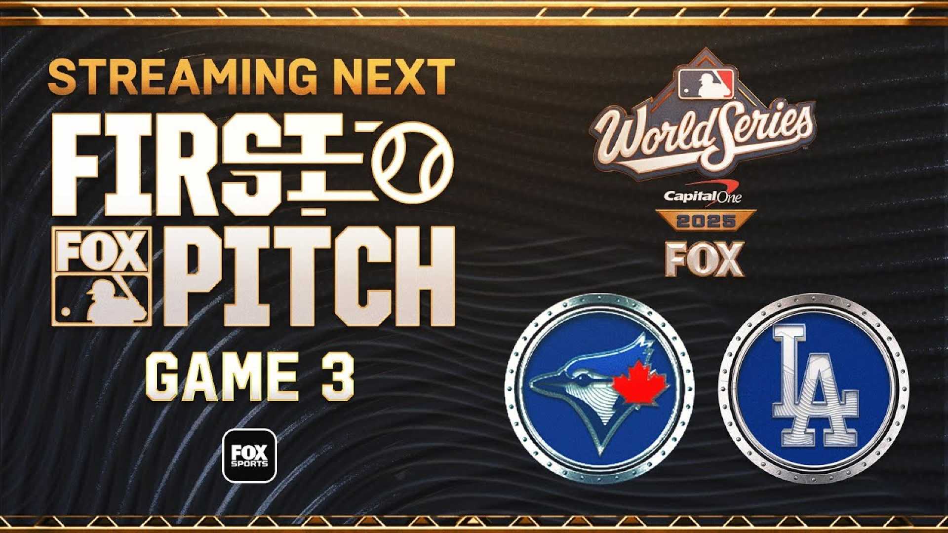 Dodgers Blue Jays World Series Game 3