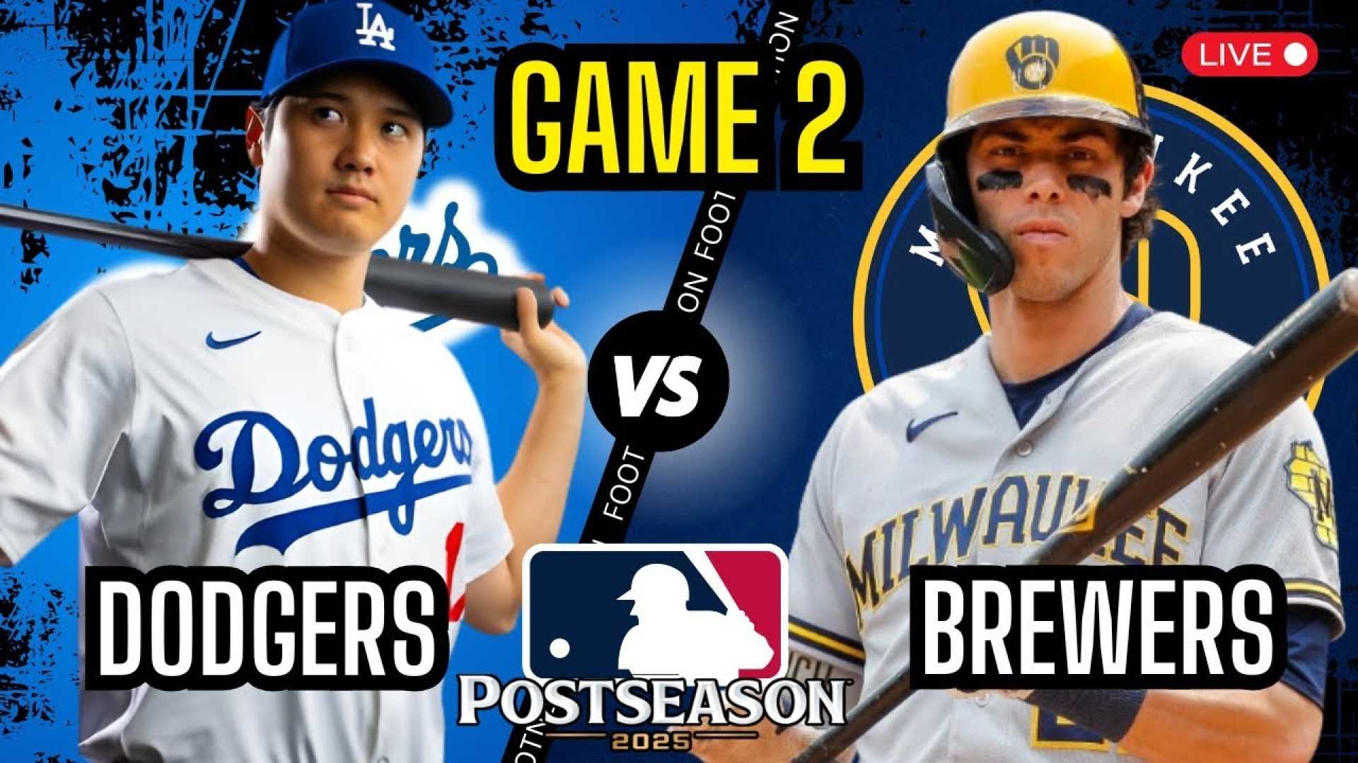 Dodgers Brewers Nlcs Game 2 Highlights
