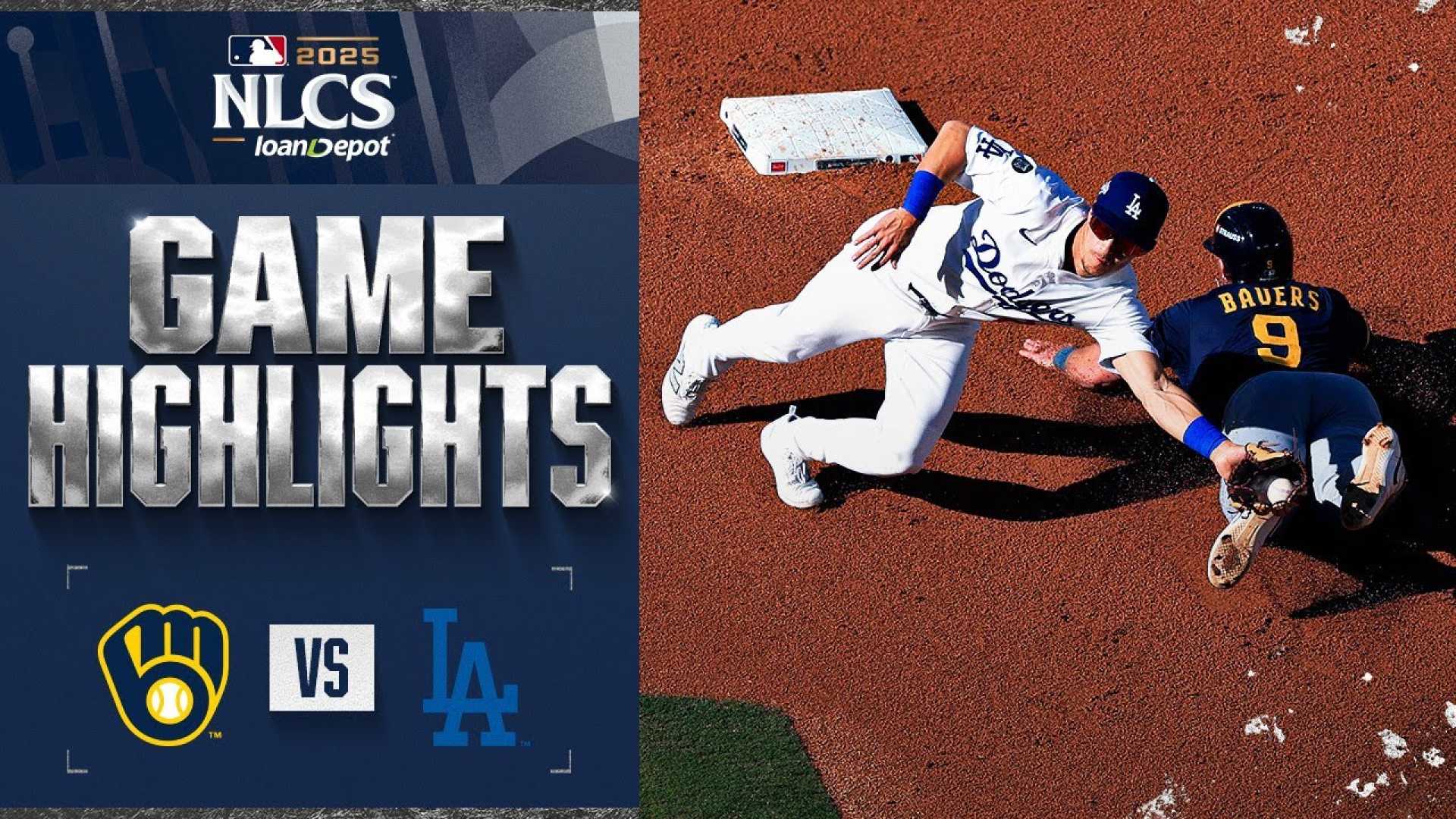 Dodgers Game 3 Nlcs Highlights