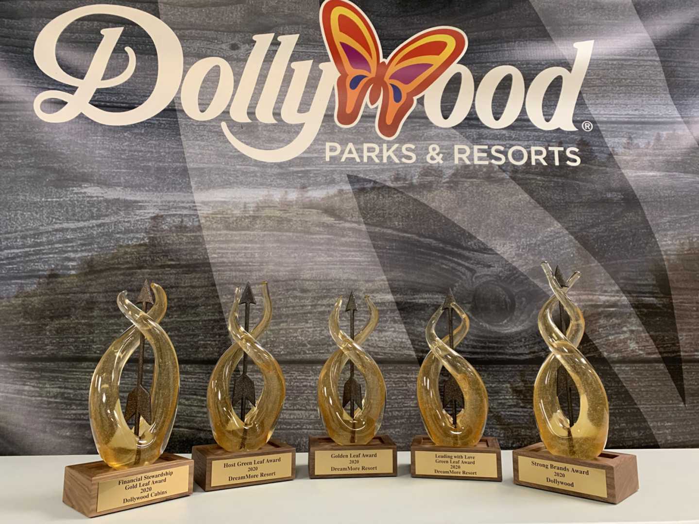Dollywood Theme Park Awards Recognition