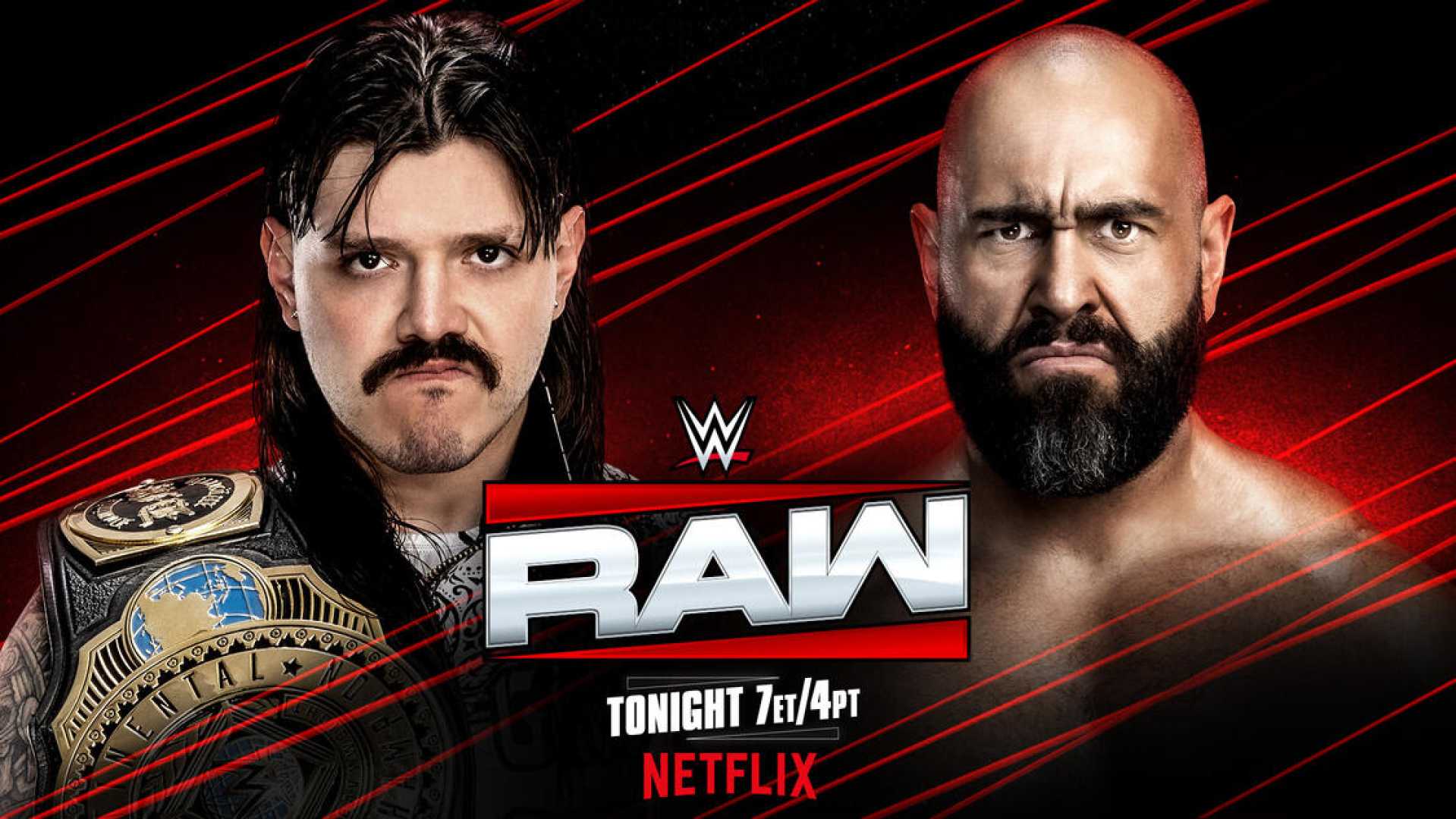 Dominik Mysterio Rusev Wwe Raw