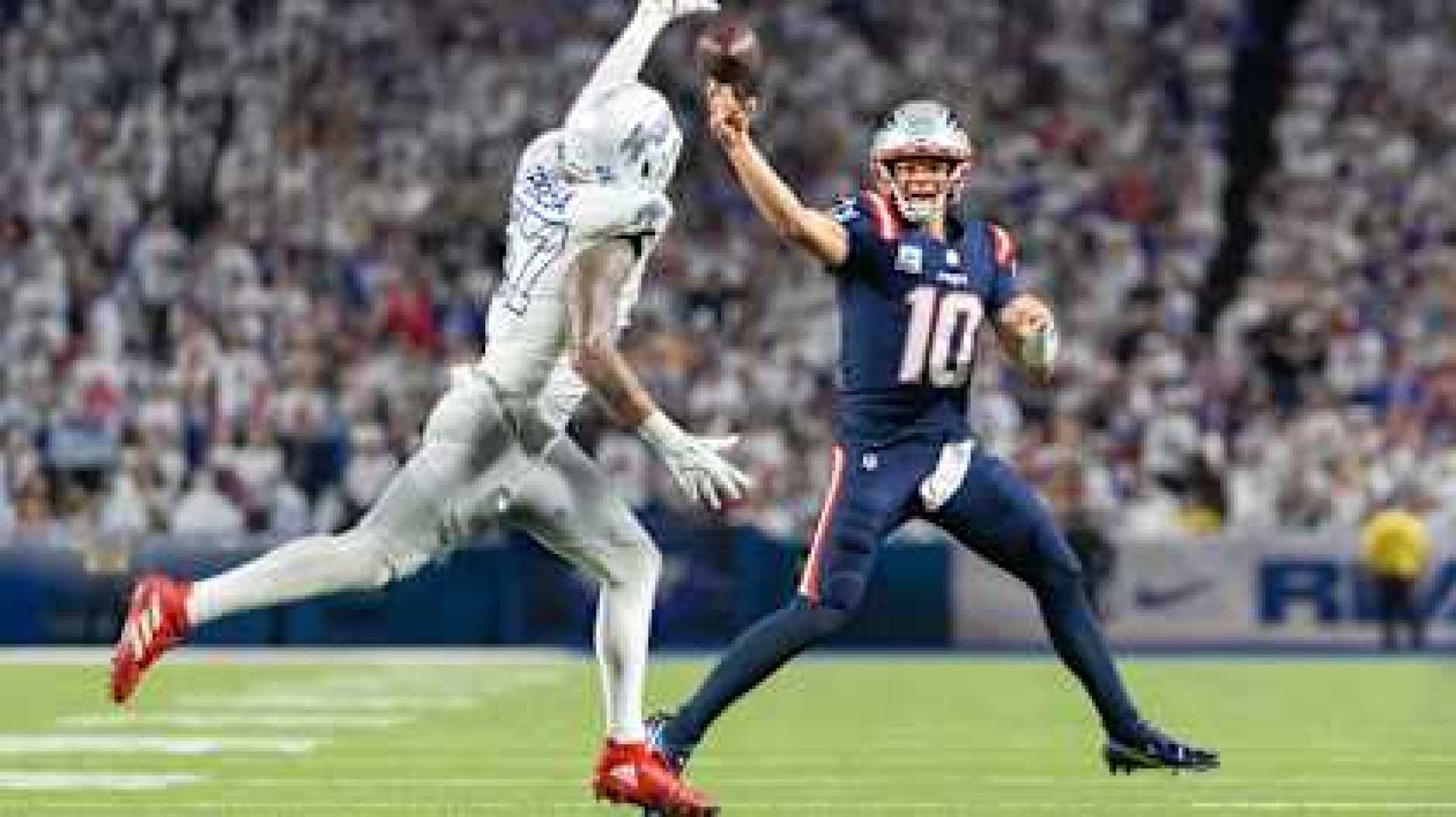 Drake Maye Patriots Victory