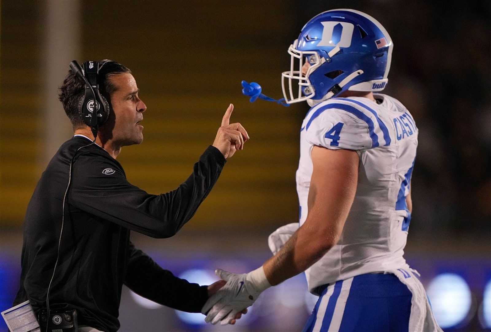 Duke Football Coach Social Media Team Youth Movement