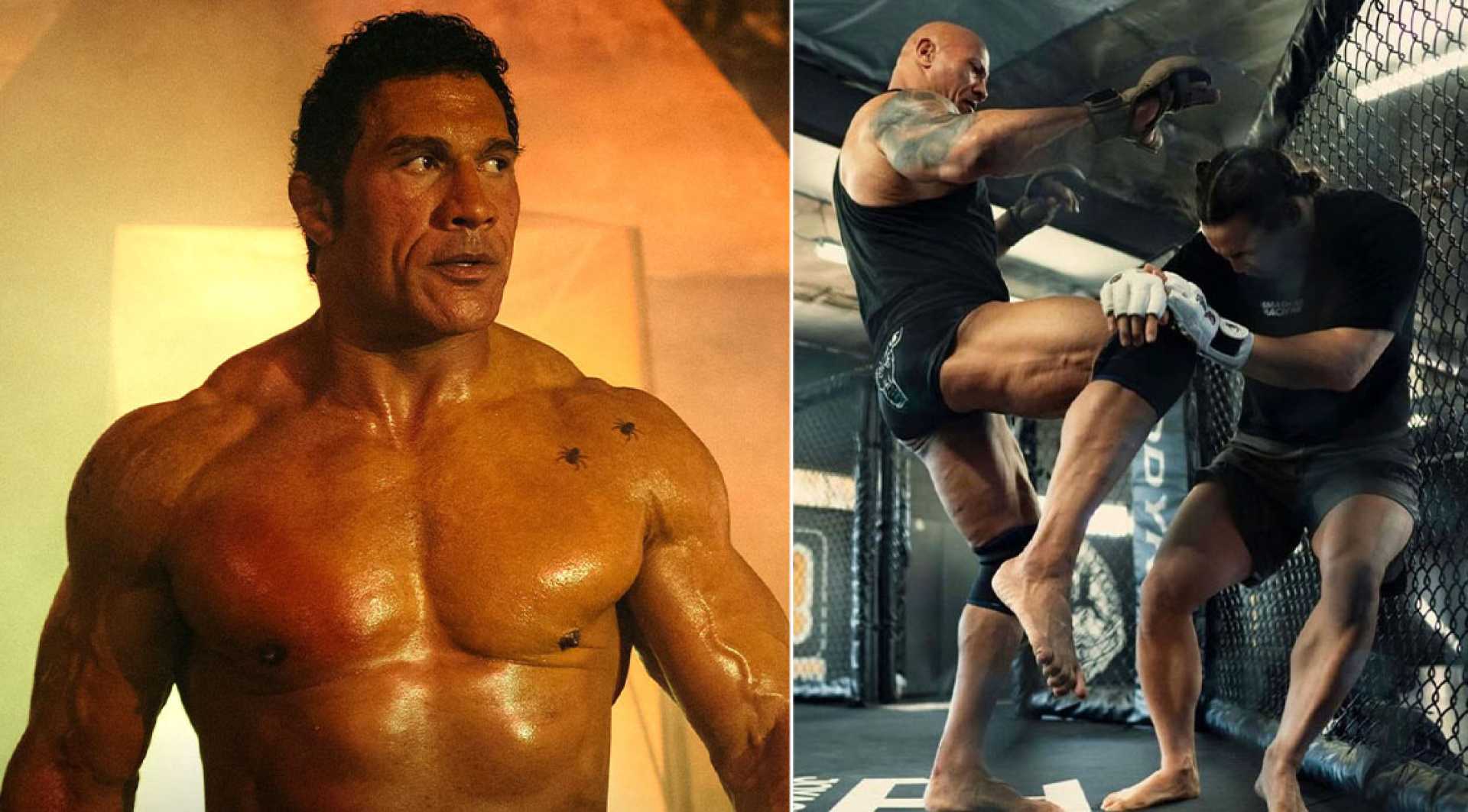 Dwayne Johnson Mark Kerr Transformation