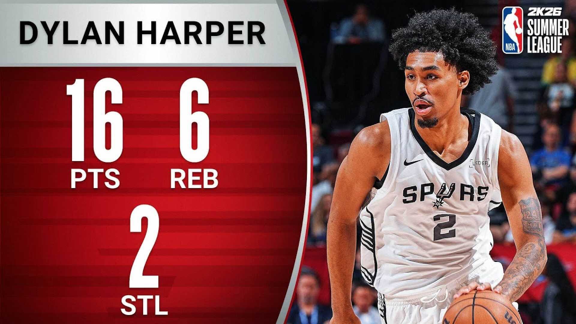 Dylan Harper Nba Debut