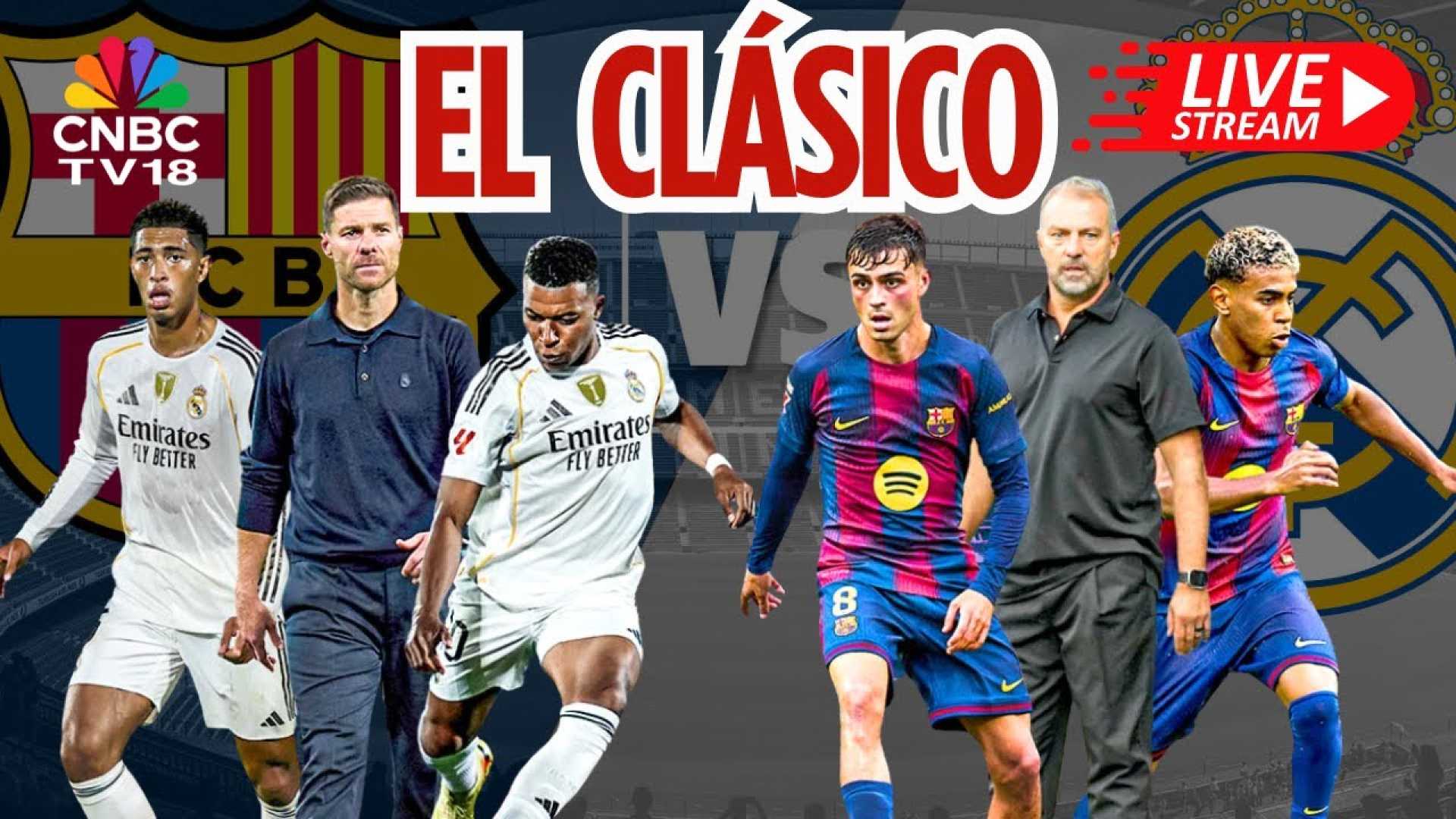 El Clasico Real Madrid Barcelona Match
