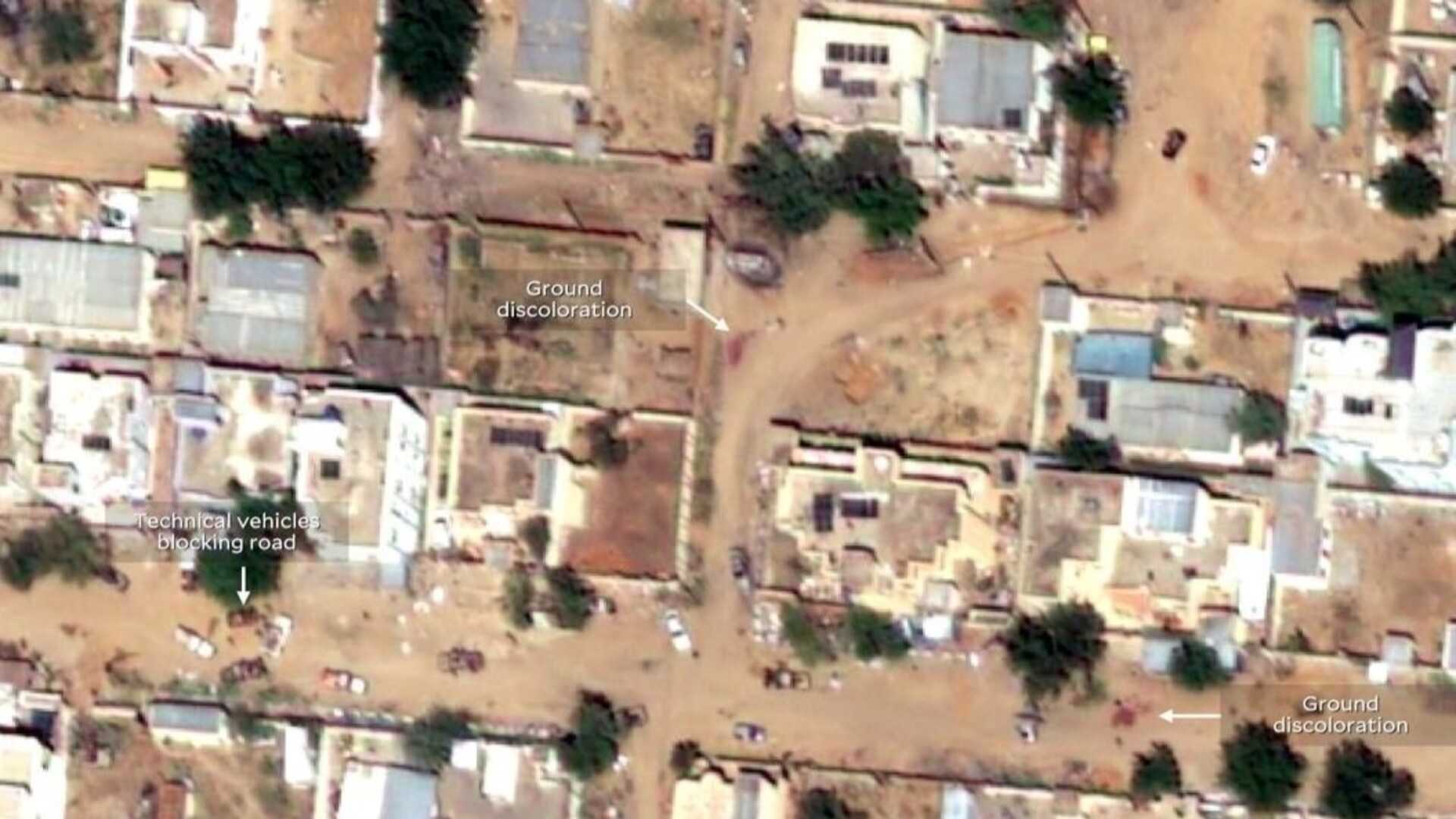 El Fasher Mass Killings Satellite Images