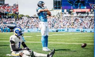Elic Ayomanor Tennessee Titans Football