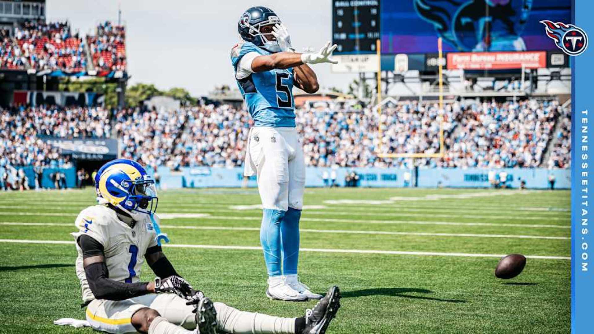 Elic Ayomanor Tennessee Titans Football