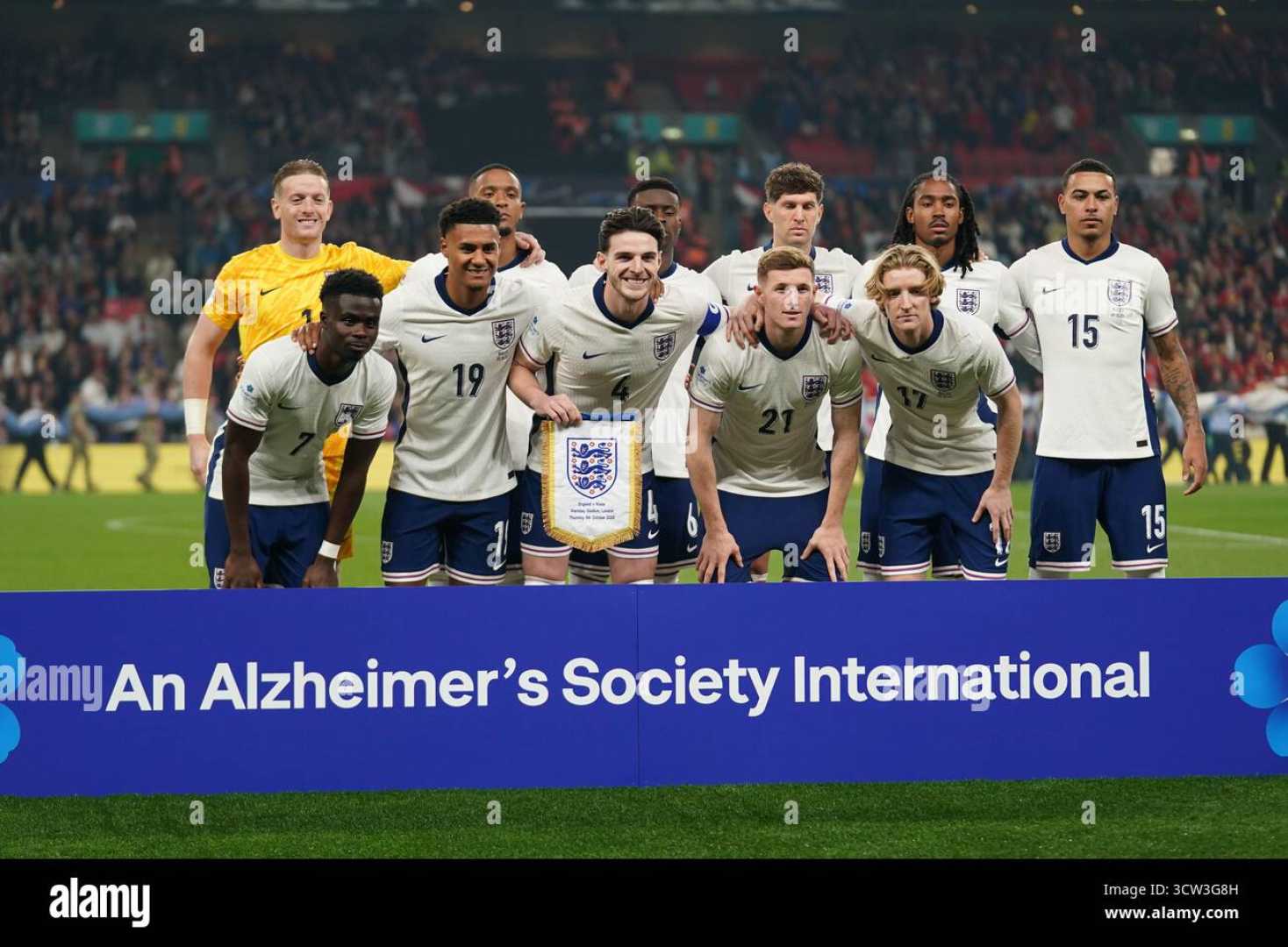 England Football Team October 2025