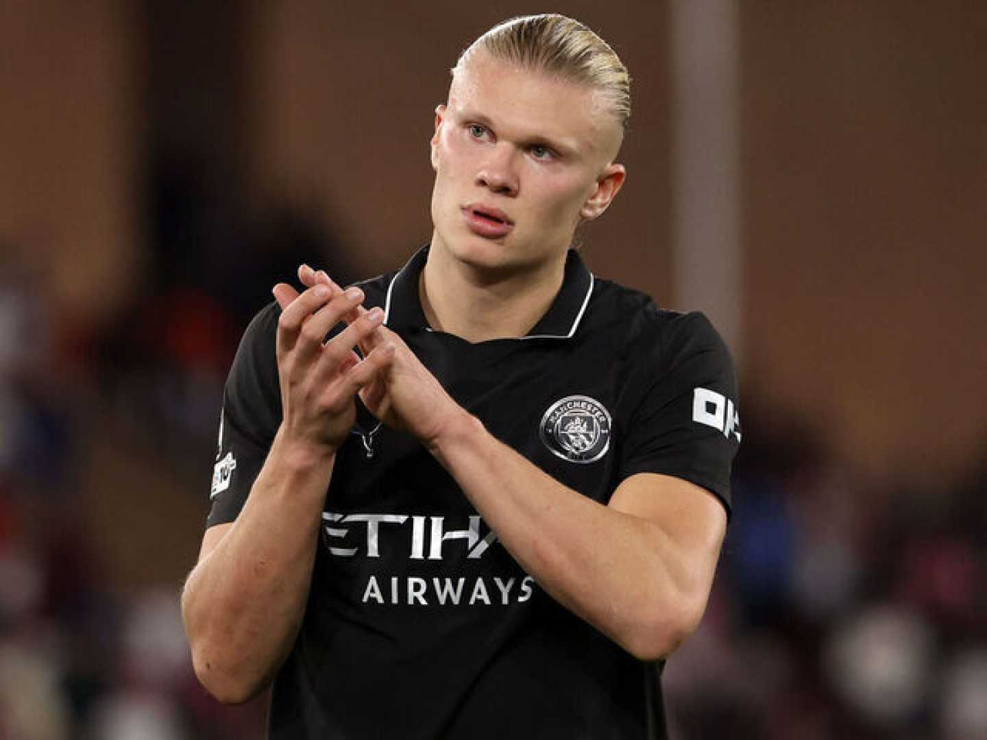 Erling Haaland As Monaco Vs Manchester City