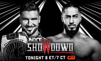 Ethan Page Mustafa Ali Wrestling Match