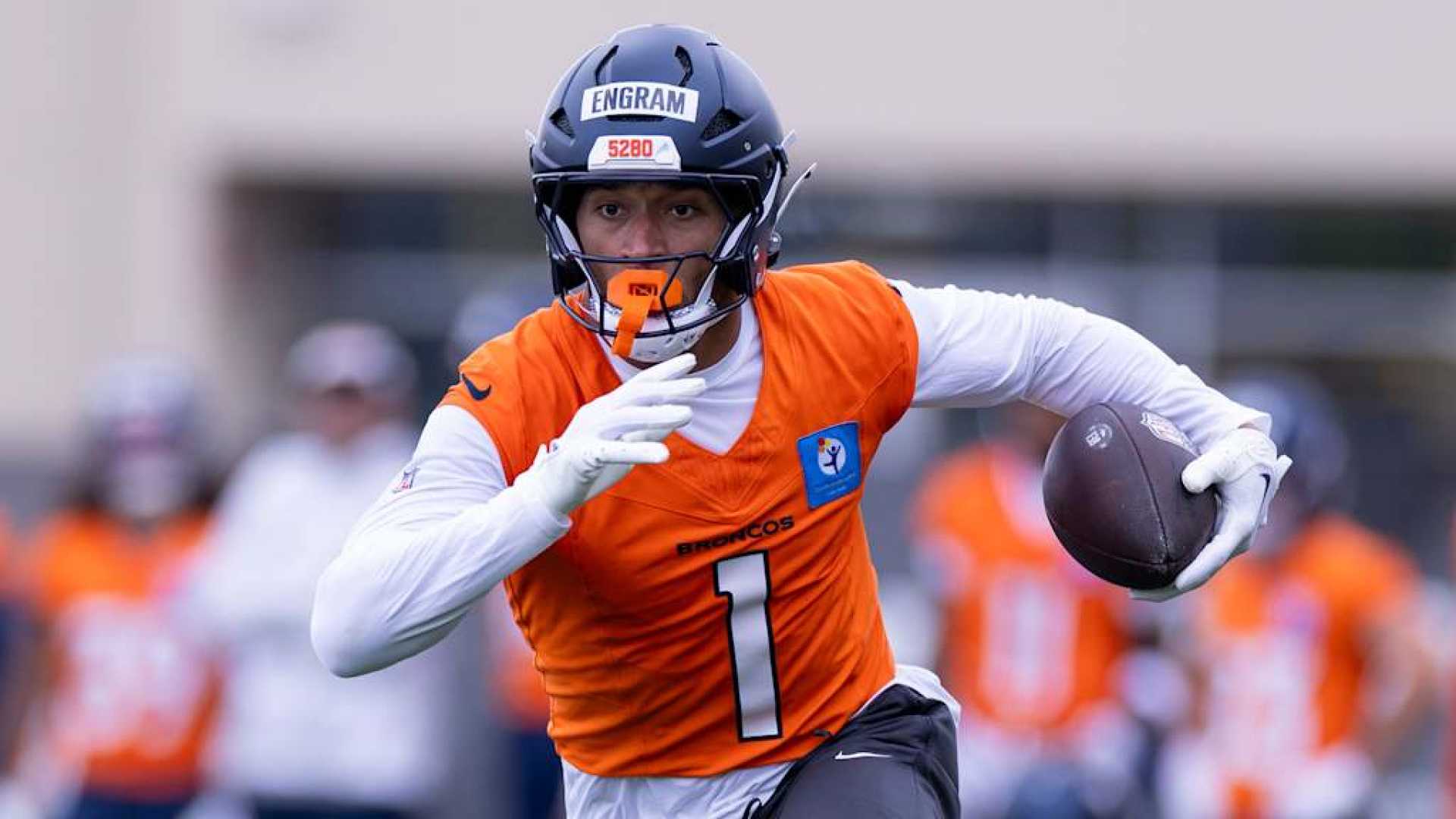 Evan Engram Denver Broncos Football