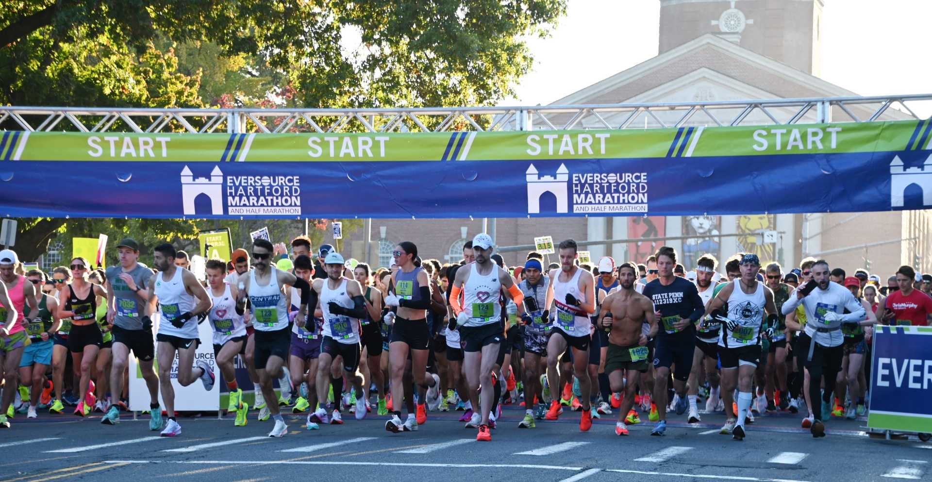 Eversource Hartford Marathon Runners