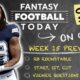 Fantasy Football Cut Recommendations